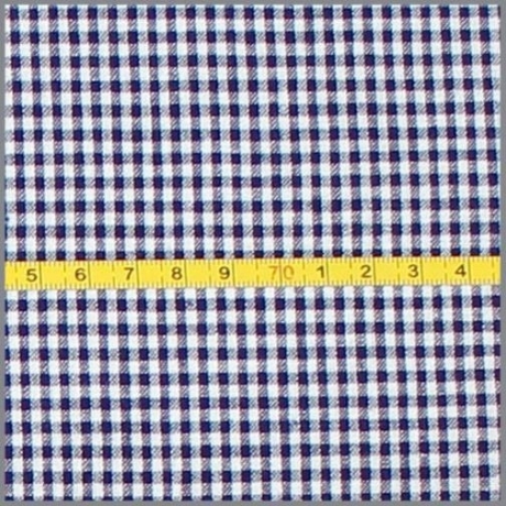 Baumwollstoff - Vichykaro 2mm - marineblau - ab 25 cm