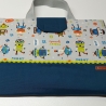 Sehr praktische Maltasche/Zeichentasche für Kids - kleine Roboter