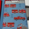 Trendige Maltasche/Zeichentasche für Kids - Feuerwehren