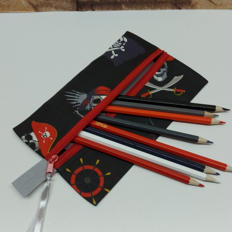 Niedliche Maltasche/Zeichentasche für Kids - Piraten