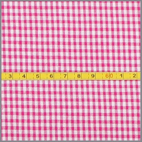 Baumwollstoff - Vichykaro 2mm - pink - ab 25 cm