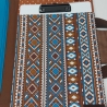 Maltasche/Zeichentasche auch für Erwachsene - Indianermuster