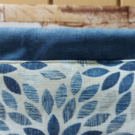 Turnbeutel, Damenrucksack - Blumenmandala - blau