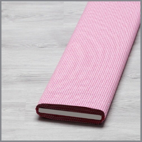 Baumwollstoff - Vichykaro 2mm - pink - ab 25 cm