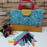 Maltasche/Zeichentasche für Kinder - Blumenwiese