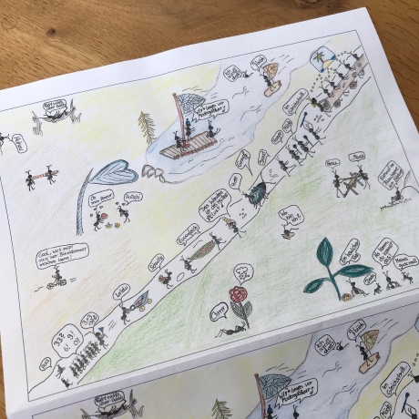 Fehlersuchbild-Ameisen, Kindergeburtstag