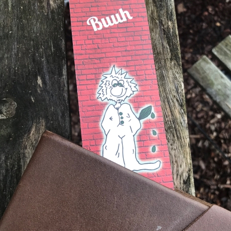 Lesezeichen, Gespenster-Lesezeichen, Gastgeschenk Kinder