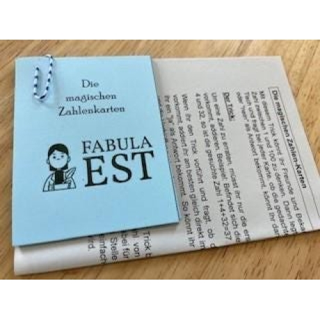Magisch-mathematischer Kartentrick, Mitbringsel Kinder, Lernspiel