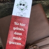 Lesezeichen, Gespenster-Lesezeichen, Gastgeschenk Kinder