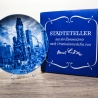 Sammelteller, Städteteller: Berlin - Berlin Design - blaues Porzellan  - Made in Germany - mit Karton - 8B1 - TOP Zustand