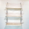 String Regal, Nuten Variante (Lübke, Vitsoe), restauriert