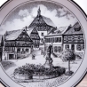 Sammelteller - Motiv Burgkunstadt Marktplatz - BAUR Versand - Made in Germany - 9E3 - TOP Zustand