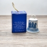 Weihnachtsglocke - Berlin Design - 1973 - blaues Porzellan - Made in Germany - 8D3 - TOP Zustand - limitiert