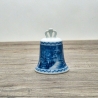 Weihnachtsglocke - Berlin Design - 1983 - blaues Porzellan - Made in Germany - 8D3 - TOP Zustand - limitiert