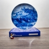 Sammelteller, Städteteller: Würzburg - Berlin Design - blaues Porzellan  - Made in Germany - mit Karton - 8D2 - TOP Zustand