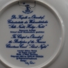 Weihnachtsteller - 1983: Die Kapelle in Oberndorf - von Berlin Design - blaues Porzellan - begrenzte Auflage - Made in West Germany - (8E3)