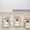 Calypso TROPICA White Rum Gläser  - 3er-Set -  mixen Sie verschiedene Drinks, Anleitung auf Glas - Liebhaberstücke - 9C2