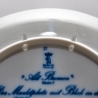 Sammelteller Berlin Design - Serie: Alt Bremen - Marktplatz 1847  - blaues Porzellan  - Auflage 3.000 - Made in Germany - 9D1 - TOP Zustand