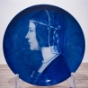 Sammelteller Berlin Design - Serie: Da Vinci - Beatrice d Este - blaues Porzellan - Auflage 5.000 - Made in Germany - 9E1 - TOP Zustand