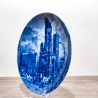 Sammelteller, Städteteller: Berlin - Berlin Design - blaues Porzellan  - Made in Germany - mit Karton - 8B1 - TOP Zustand