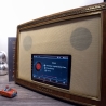 Röhrenradio Retromod: Melodia Radio mit Android Radio (Touchscreen Wifi, Bluetooth) umgebaut - 4 moderne Ground Zero Speaker - Einzelstück