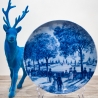 Sammelteller Berlin Design - Serie: Alt Bremen - Blick von Kehrm.  - blaues Porzellan  - Auflage 3.000 - Made in Germany - 9D1 - TOP Zustand