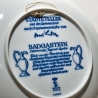 Sammelteller, Städteteller: Badgastein - Berlin Design - blaues Porzellan  - Made in Germany - mit Karton - 8D1 - TOP Zustand
