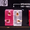 Paar Lautsprecherstecker für Pioneer Verstärker SA/LX/SX bis 6qmm
