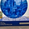 Sammelteller, Städteteller: Augsburg - Berlin Design - blaues Porzellan  - Made in Germany - mit Karton - 8D1