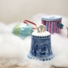 Weihnachtsglocke - Berlin Design - 1980 - blaues Porzellan - Made in Germany - 8D3 - TOP Zustand - limitiert