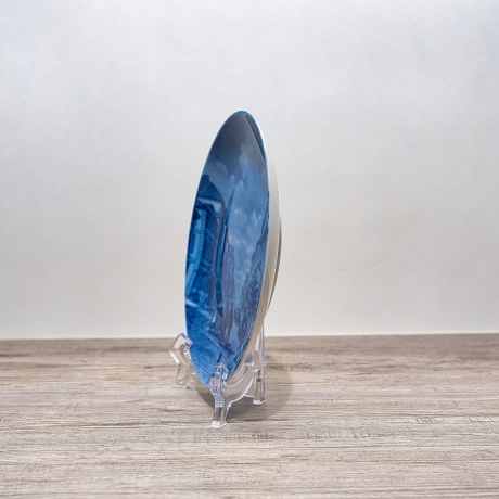 Sammelteller Berlin Design - Serie: Alt Bremerhaven - Bürgermeister Smidt Strasse - blaues Porzellan  - Made in Germany - 9D1 - TOP Zustand