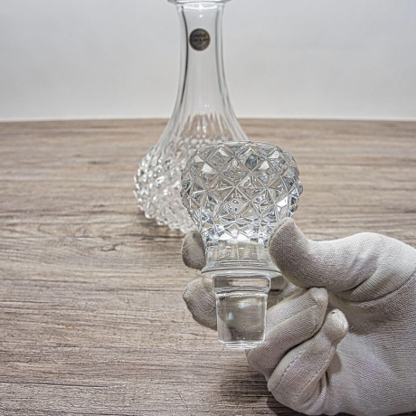 Elegante Cristal d'Arques Bleikristall Karaffe – Klassische Eleganz für Ihren Tisch - sehr guter Zustand, inkl. Hersteller Label