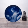 Sammelteller Berlin Design - Serie: Fragonard - Mädchen beim Lesen  - blaues Porzellan - Auflage 5.000 - Made in Germany - 9E1 - TOP Zustand