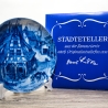 Sammelteller, Städteteller: Rothenburg ob der Tauber - Berlin Design - blaues Porzellan  - Made in Germany - mit Karton - 8E1 - TOP Zustand