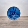 Sammelteller Berlin Design - Olympischen Spiele in Moskau - blaues Porzellan - Made in Germany - 9E1 - TOP Zustand