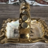 Limoges France Vintage Aschenbecher aus hochwertigem Porzellan - Made in France - Andenken Stadt Saint-Chamond - VTR
