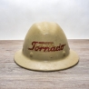 Ein Stück amerikanischer Geschichte: Vintage Sicherheitshelm Tornado aus den frühen USA.  Geschenk für Handwerker und Sicherheitsexperten.