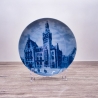 Sammelteller Berlin Design - Städteteller Hagen - Rathaus um 1900 - blaues Porzellan - Made in Germany - 9D2 - TOP Zustand