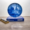 Sammelteller, Städteteller: Aachen - Berlin Design - blaues Porzellan  - Made in Germany - mit Karton - 8D1 - TOP Zustand