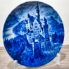 Sammelteller, Städteteller: Schloss Neuschwanstein - Berlin Design - blaues Porzellan  - Made in Germany - mit Karton - 8C1 - TOP Zustand