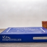 Sammelteller, Städteteller: Freiburg - Berlin Design - blaues Porzellan  - Made in Germany - mit Karton - 8E1 - TOP Zustand