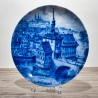 Sammelteller, Städteteller: Bamberg - Berlin Design - blaues Porzellan  - Made in Germany - mit Karton - 8D1 - TOP Zustand