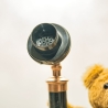 100 Jahre altes Telefonmikrofon als modernes Mikrofon – Retromod made by Neufeldt & Kuhnke, mit Stereo Klinkenstecker – UNIKAT