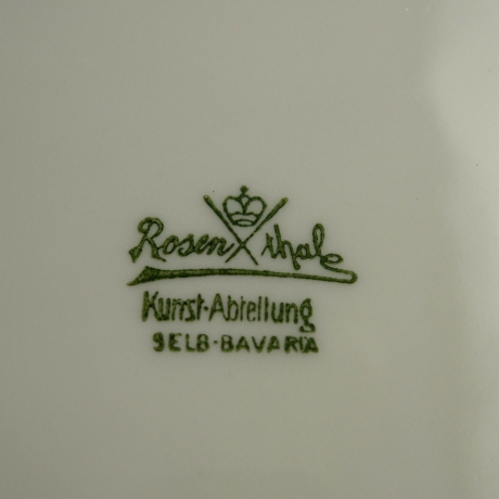 Sammelteller von 1917: 400 Jahre Martin Luther - Rosenthal Kunst Abteilung Selb Bavaria. Zustand 1A (8F)