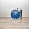 Sammelteller Berlin Design - Serie: Alt Bremen - Marktplatz 1847  - blaues Porzellan  - Auflage 3.000 - Made in Germany - 9D1 - TOP Zustand