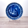 Sammelteller Berlin Design - Geograph nach Johannes Vermeer, blaues Porzellan  - Made in Germany - 9E3 - TOP Zustand