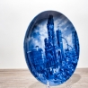 Sammelteller, Städteteller: Berlin - Berlin Design - blaues Porzellan  - Made in Germany - mit Karton - 8B1 - TOP Zustand