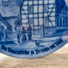 Sammelteller Berlin Design - Städteteller Iserlohn - Die Bauernkirche um 1860 - blaues Porzellan - Made in Germany - 9D2 - TOP Zustand