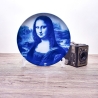 Sammelteller Berlin Design - Serie: Da Vinci - Mona Lisa  - blaues Porzellan  - Auflage 5.000 - Made in Germany - 9E1 - TOP Zustand