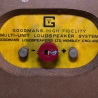 Lautsprecherstecker Paar für Goodmans Lautsprecher mit DIN ähnlichem Anschluss (Strichpunkt) für Kabel bis zu 4 Quadratmillimeter - LSDN-3